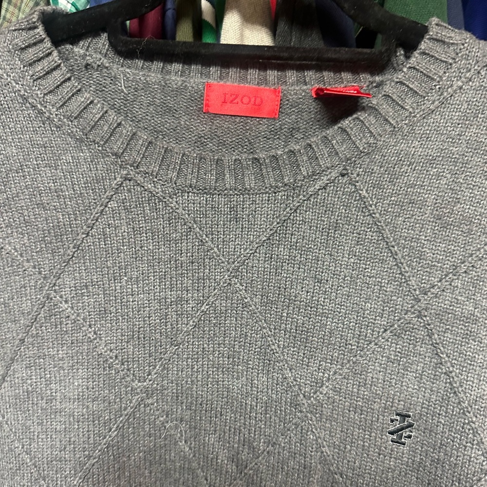IZOD Gray Men's Sweater XL